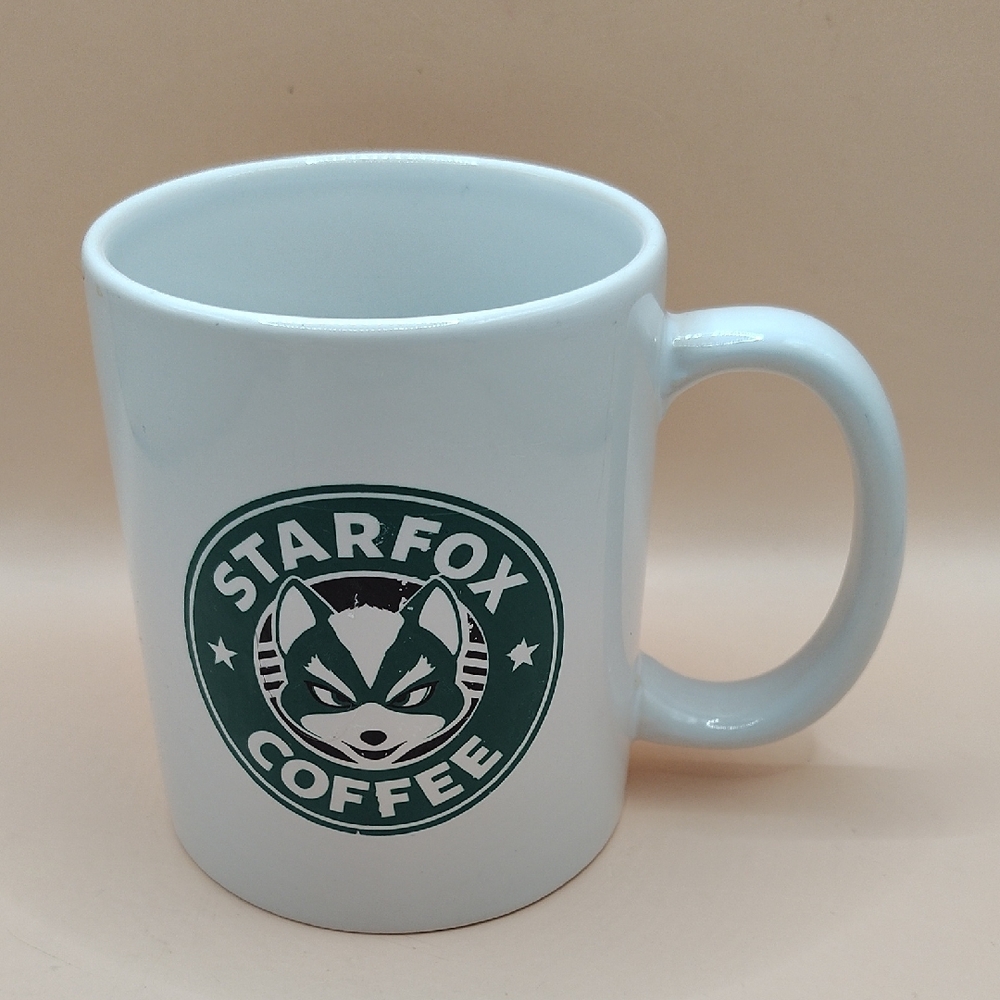 StarFox White Coffee Mug